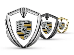 Porsche Badge Autoadesivo Look Corse Alta Qualità